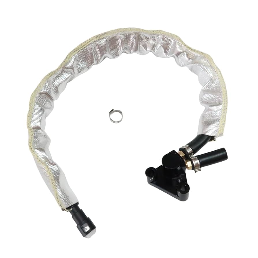 1029 Amazon.com: Fuel Rail Pressure Sensor Bracket Holder Kit Fit